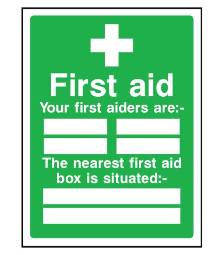 First Aid Sign