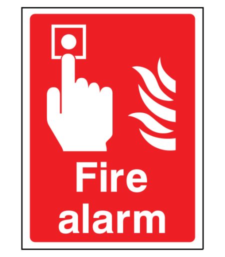 Fire Alarm Sign