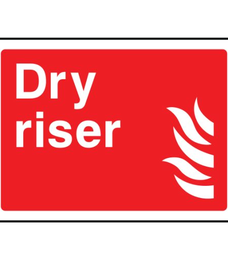 Dry Riser Sign