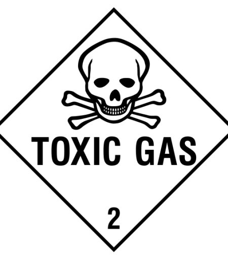 Toxic Gas Sign