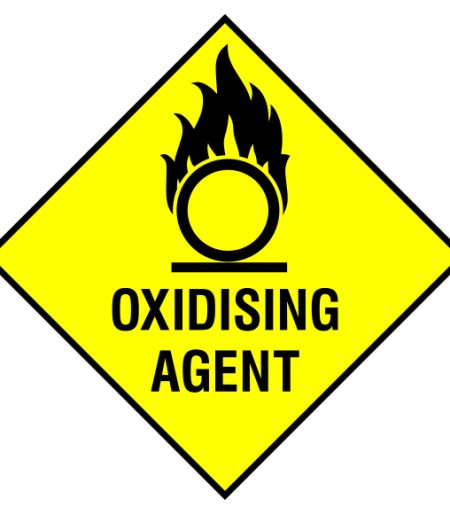 Oxidising Agent Sign