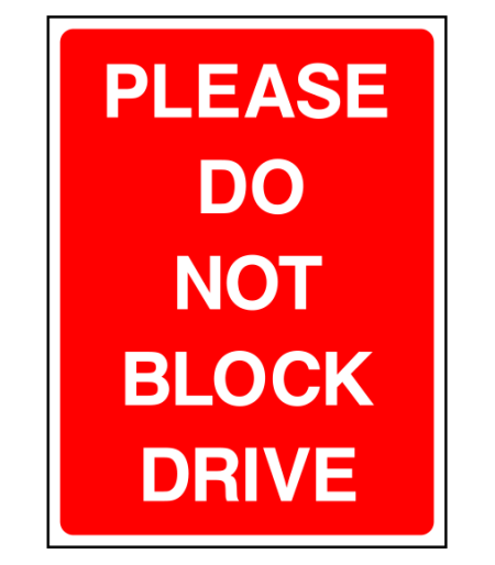 Drive Sign